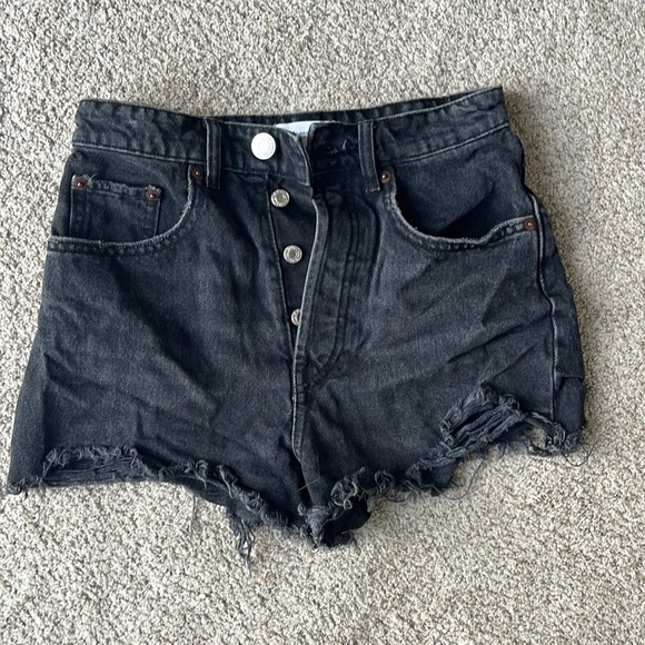 Zara Pants - Zara High Waisted Shorts 0
